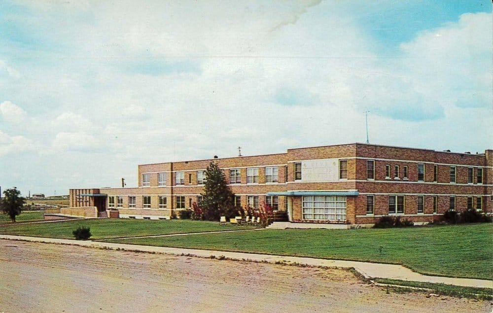 Exterior view of a senior living facility