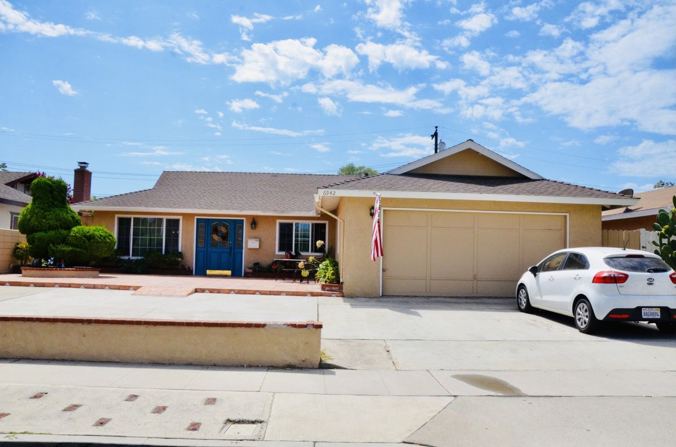 Exterior view of a residential-style building