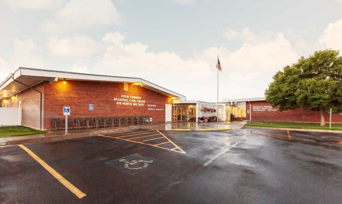 Exterior view of Four Corners Regional Care Center