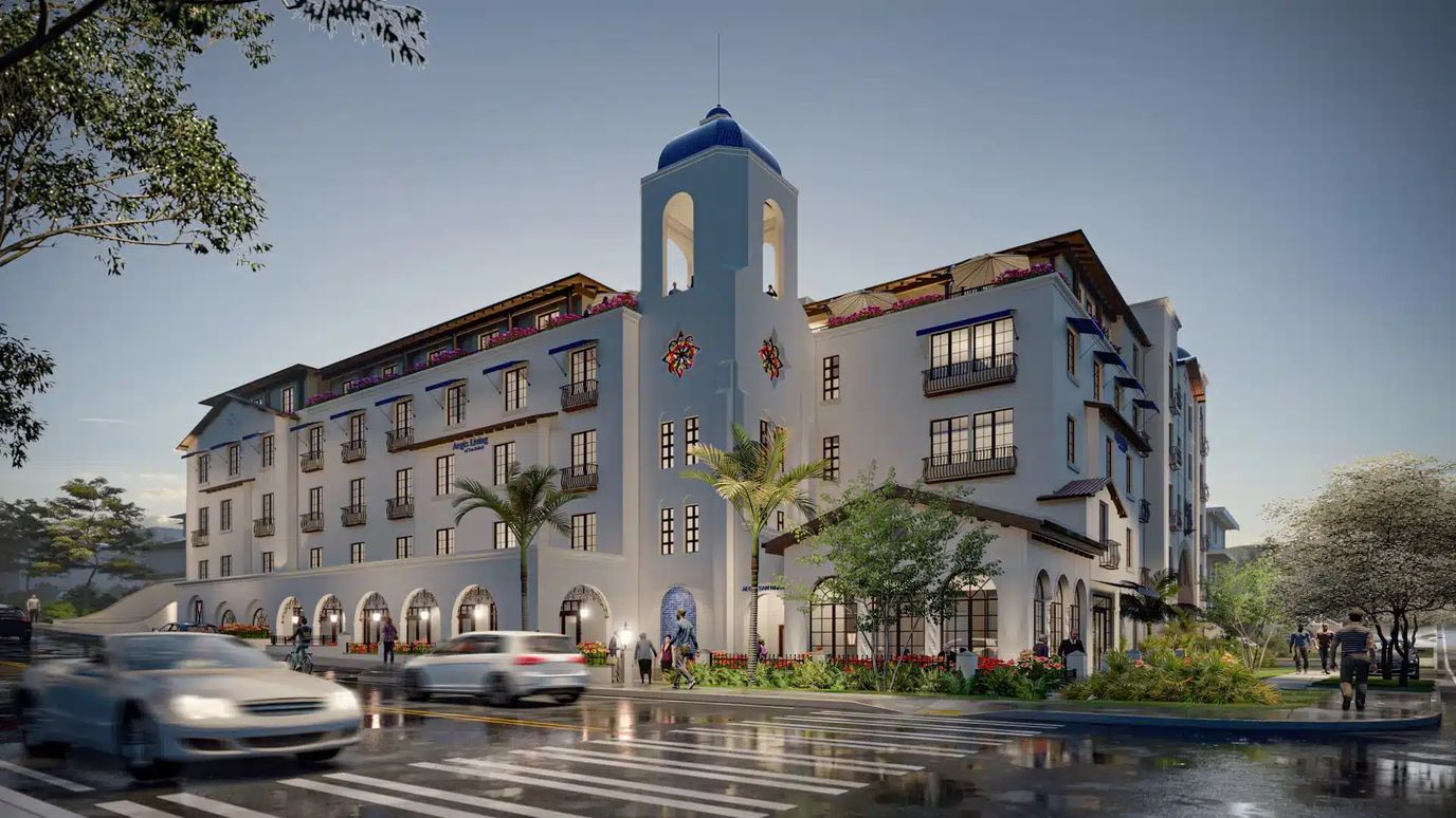 Exterior view of Aegis Living San Rafael building