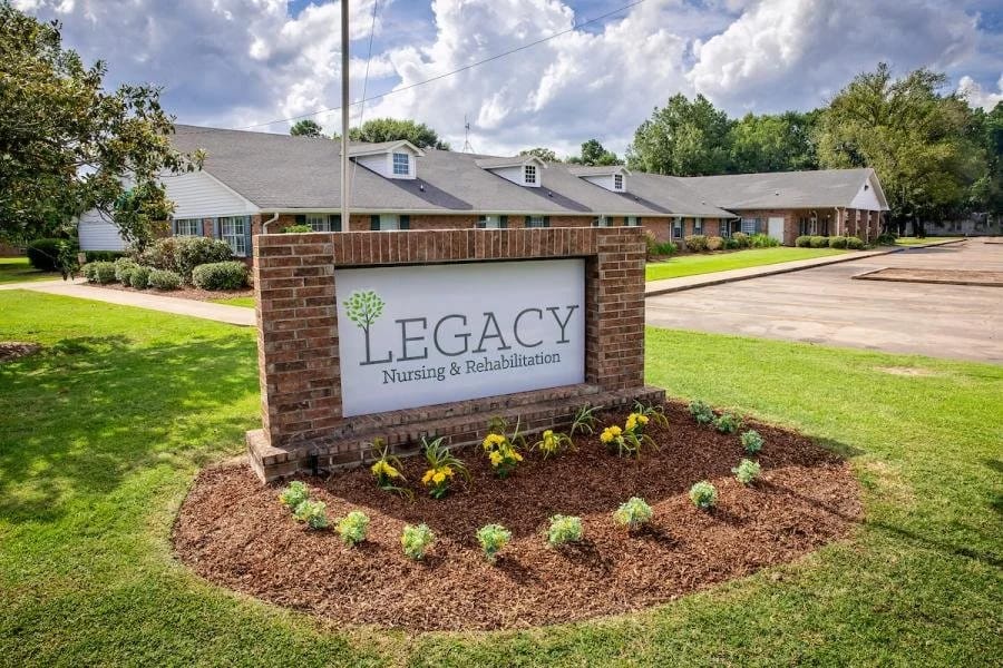 Exterior sign of Legacy Nursing and Rehabilitation