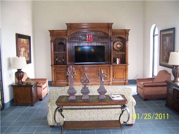 Interior common area with seating and decor