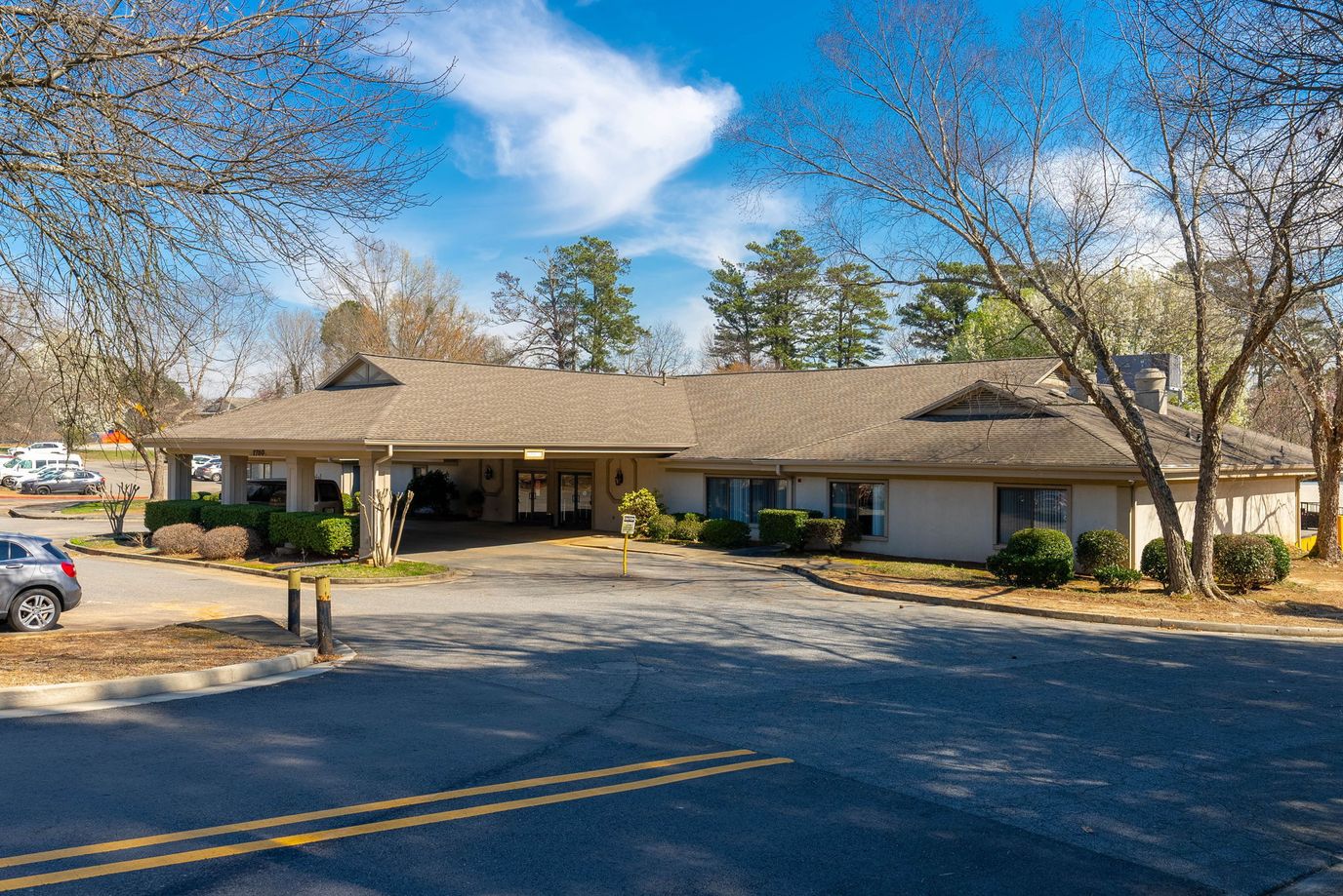 Exterior view of Ross Memorial Health Care Center