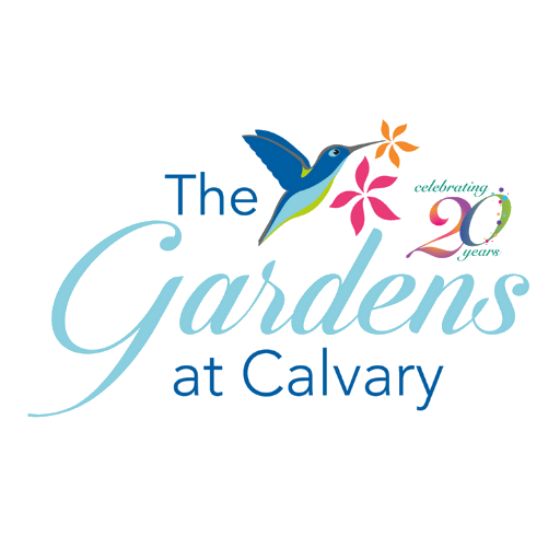 The Gardens at Calvary Alc, assisted living in Columbus, GA — Colorful logo of The Gardens at Calvary