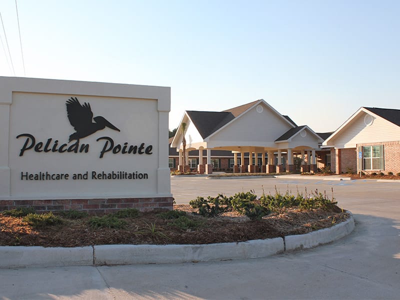 Exterior view of Pelican Pointe Healthcare and Rehabilitation