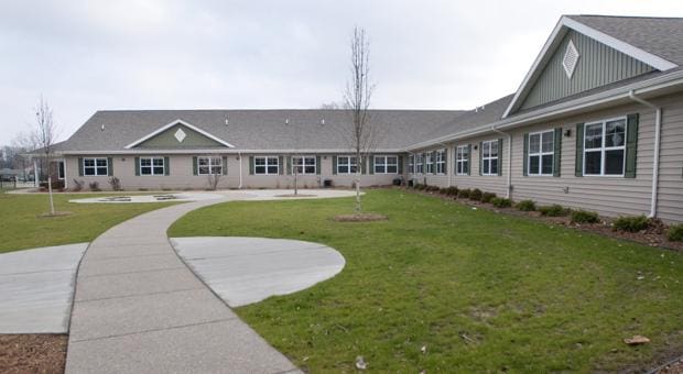 Exterior view of New Hope Bay West with landscaping