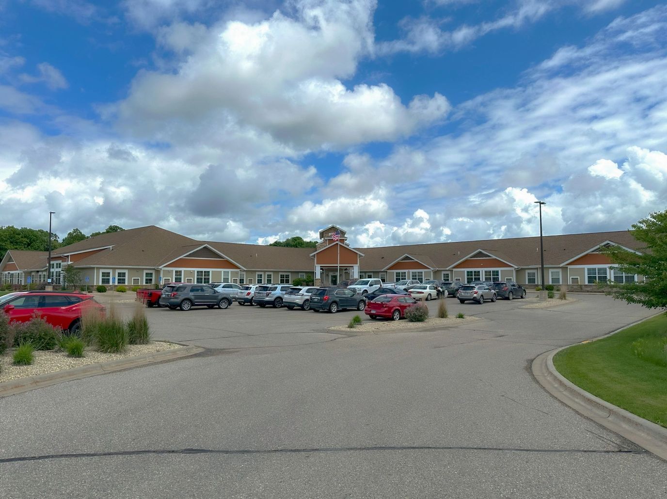 Exterior view of Meadow Place Assisted Living building