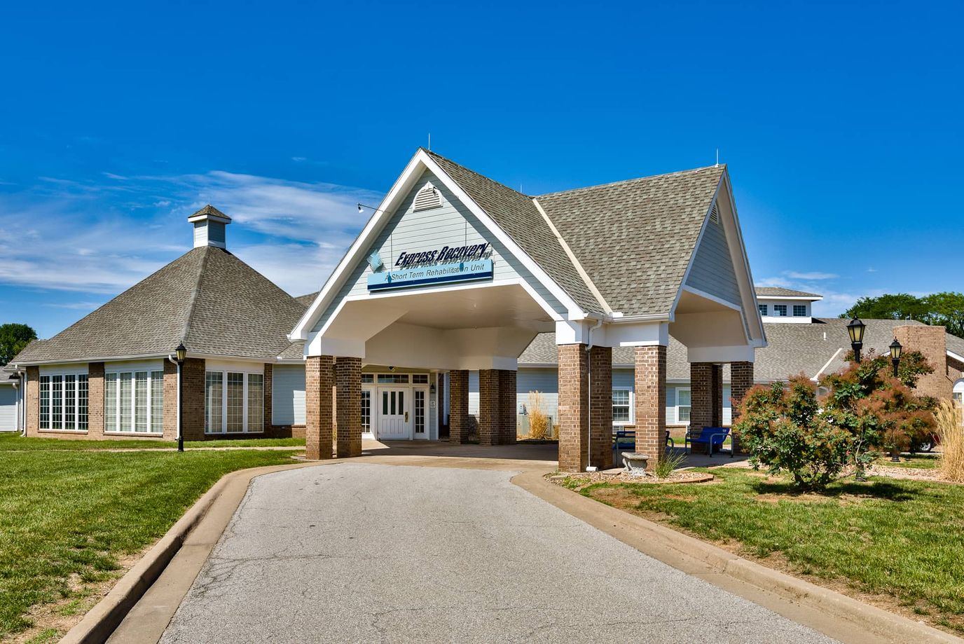 Exterior view of Capitol River Wellness & Rehabilitation entrance