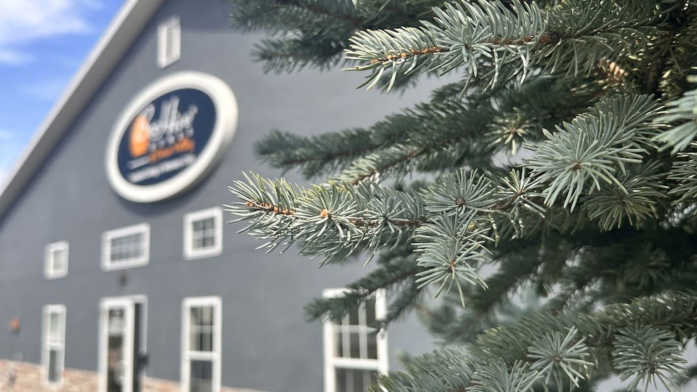 Exterior view of Beehive Homes building with logo