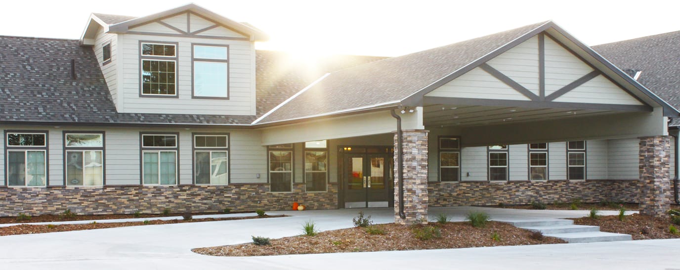Exterior view of Country Lane Retirement Village