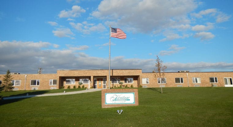 Exterior view of Heritage of Emerson facility