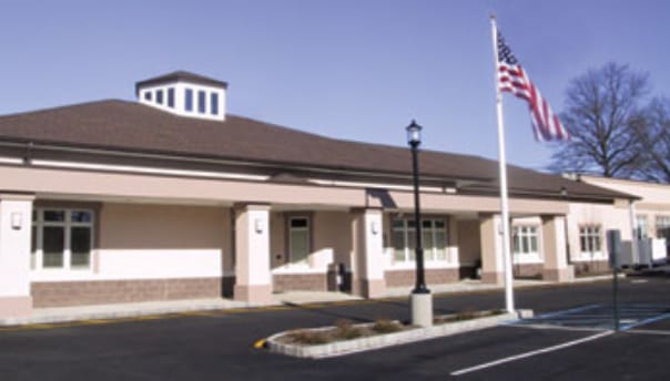 Front exterior view of the facility building