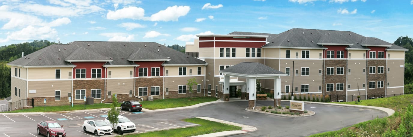 Exterior view of Senior Suites at St Clair Commons