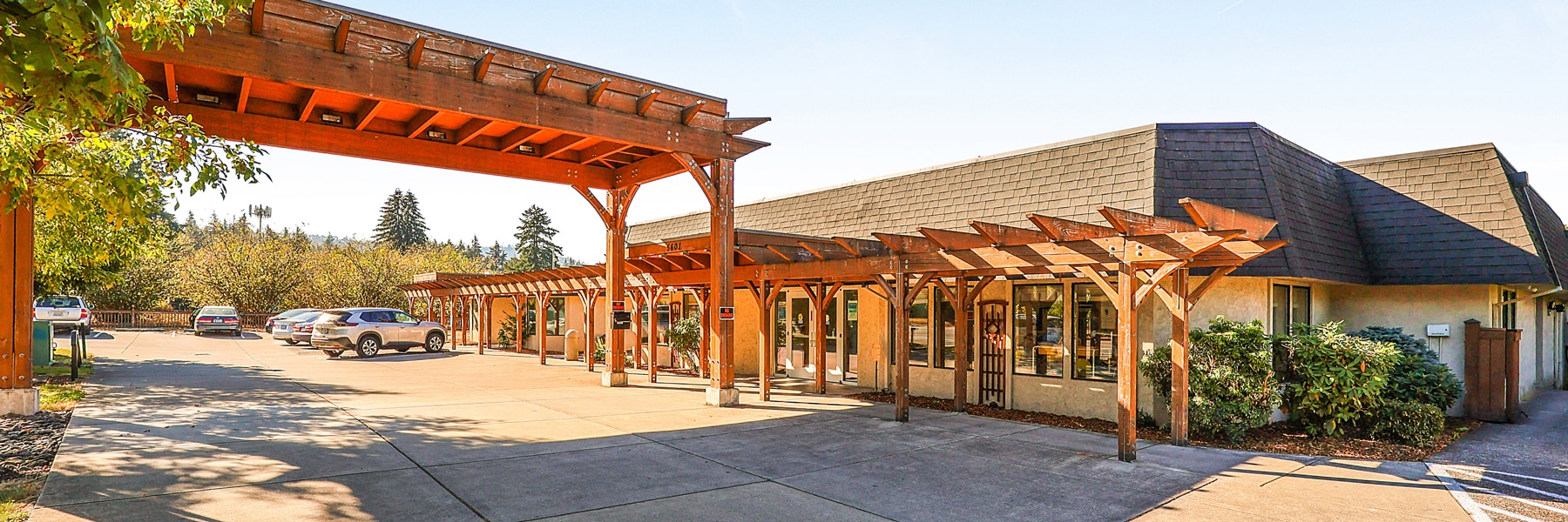 Exterior view of the Cascade Terrace Post Acute building