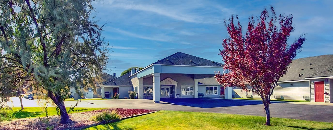 Exterior view of Dorian Place Assisted Living Facility