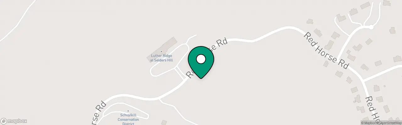 Map view showing the location of Luther Ridge at Seiders Hill