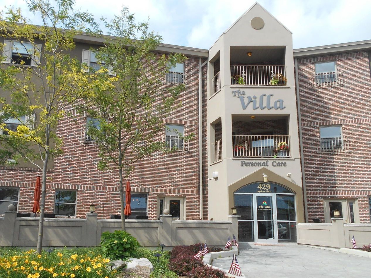 Exterior view of The Villa Personal Care facility