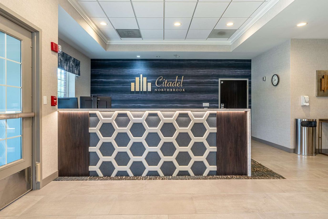 Reception area of the Citadel of Northbrook facility