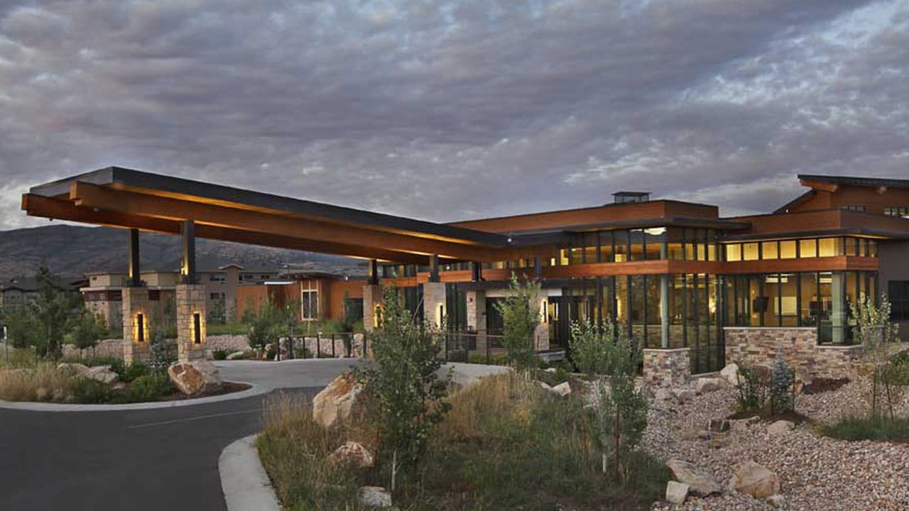 The exterior of Rocky Mountain Care assisted living facility.