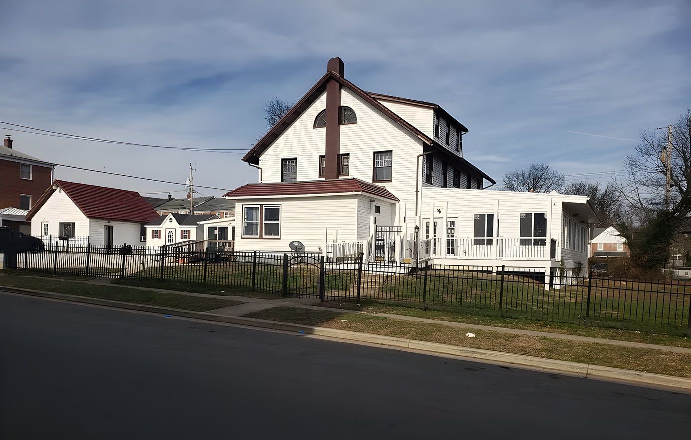 Exterior view of the assisted living facility