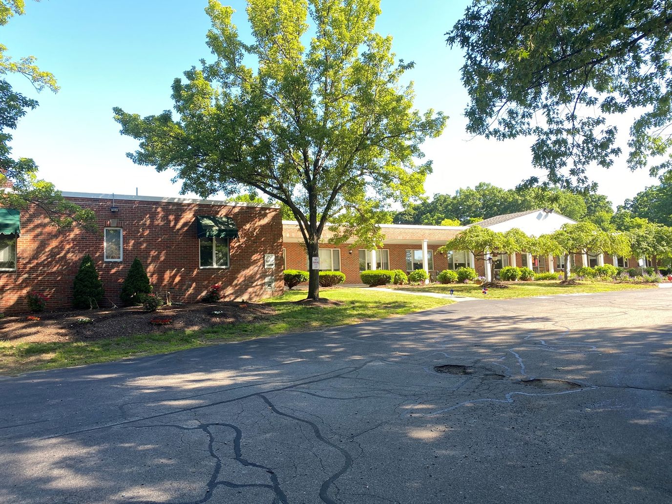 Exterior view of Charlwell House Health & Rehabilitation Center