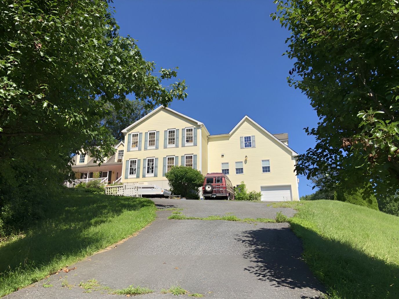 Exterior view of Top of the Hill Manor building