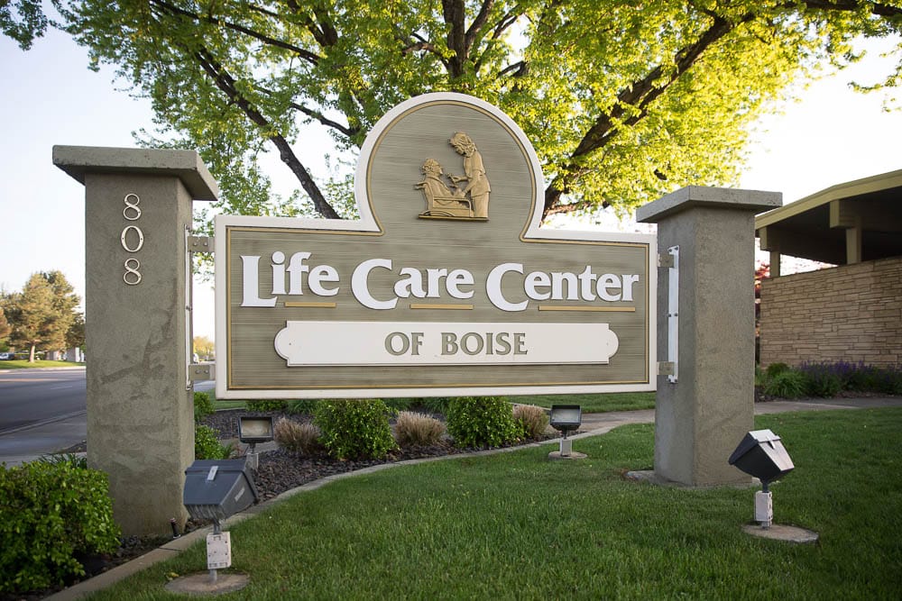 Signage for Life Care Center of Boise