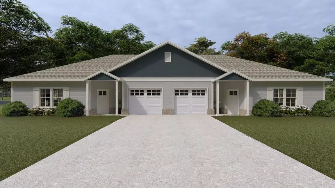 Exterior view of a senior living residence