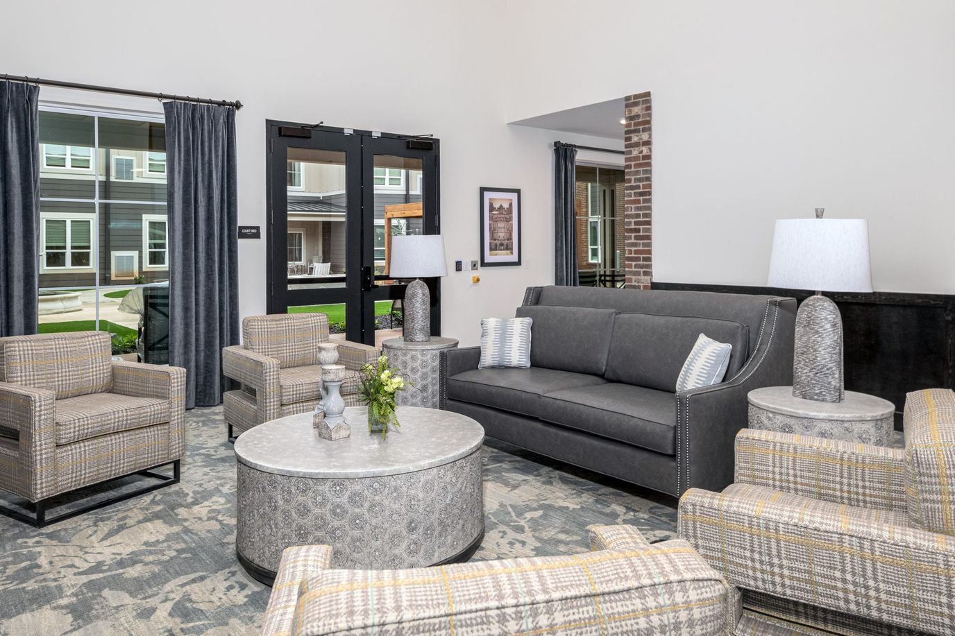 Inviting common area with comfortable seating