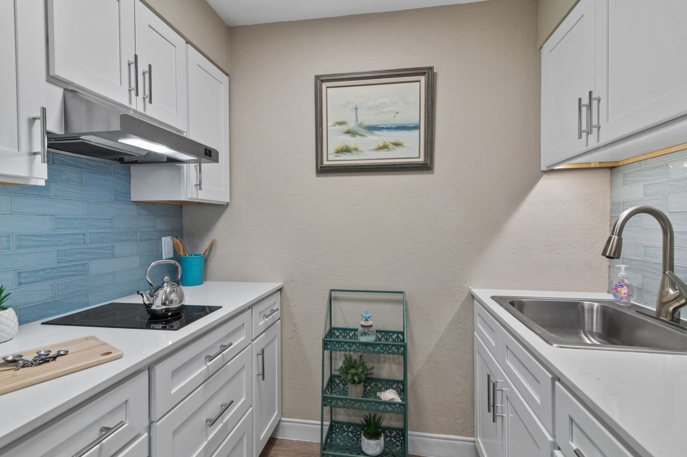 Well-equipped kitchen area in a senior facility