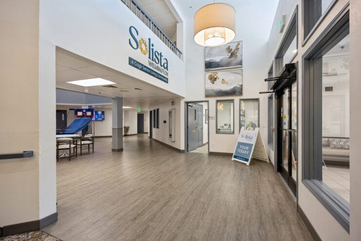Interior view of Solista Wilmington common area