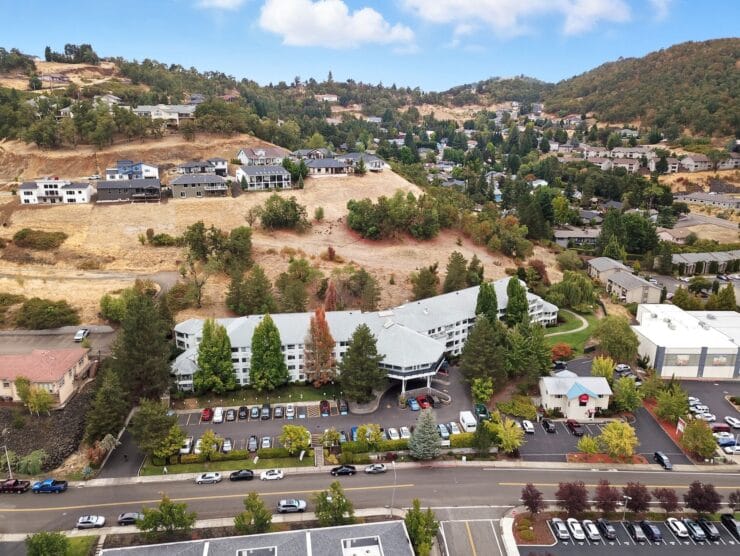 Aerial view of Solista Roseburg facility.