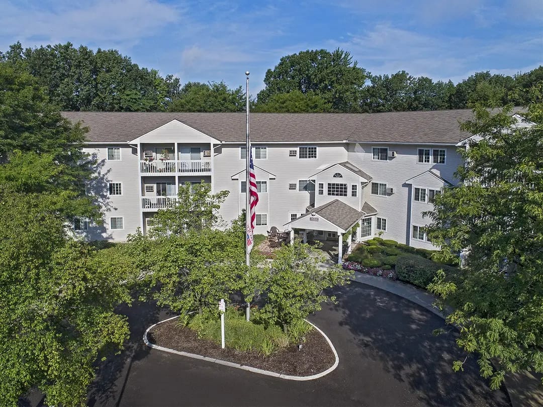 Exterior view of the American House Westland Hunter building