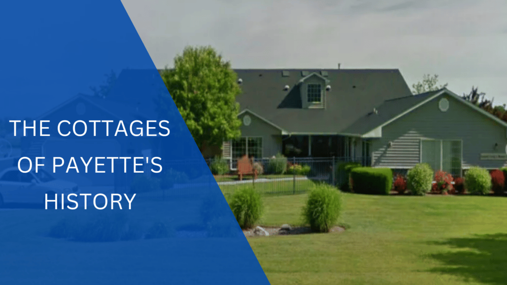 Exterior view of The Cottages assisted living facility.