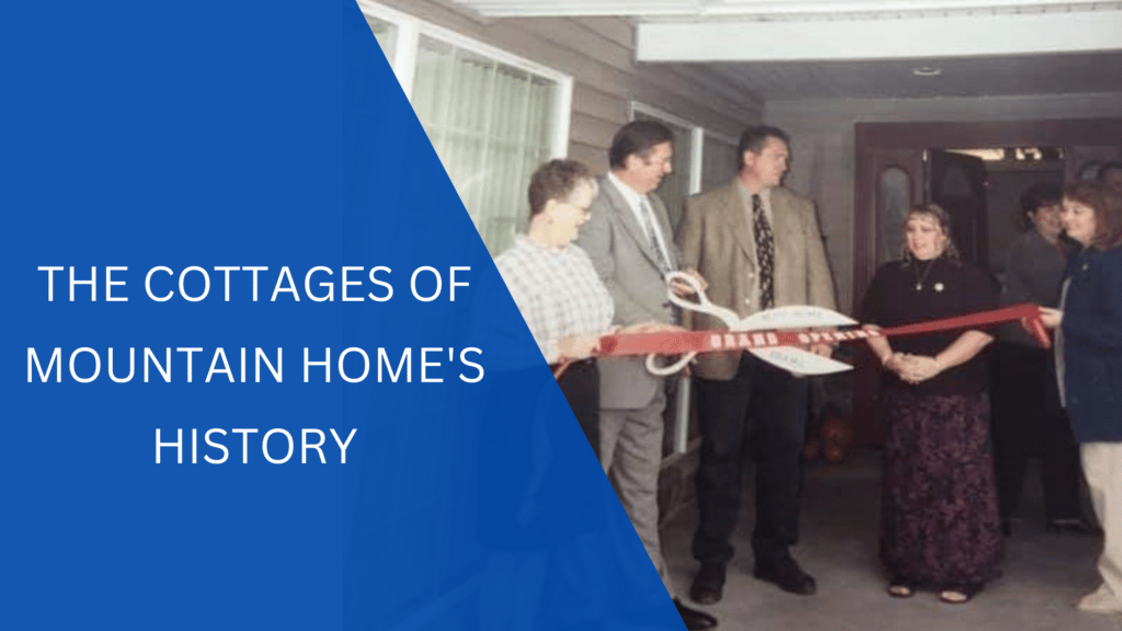 Ribbon cutting ceremony at assisted living facility