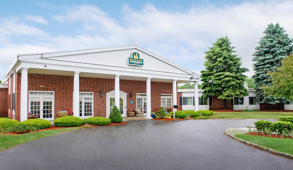 Exterior view of the Life Care Center of Nashoba Valley