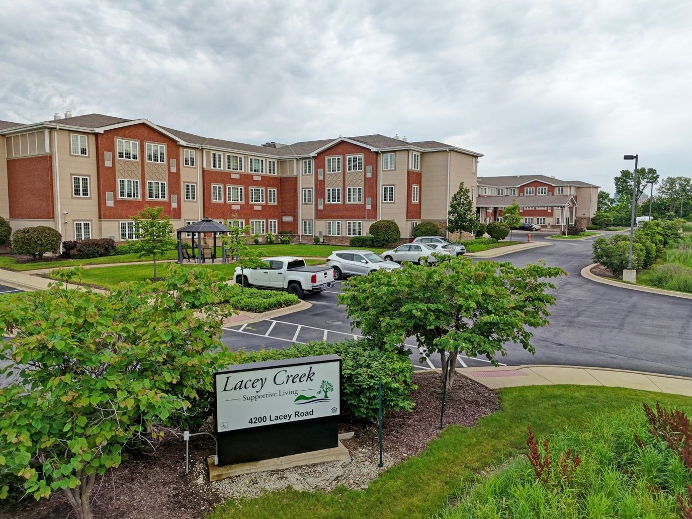 Exterior view of Lacey Creek Supportive Living facility