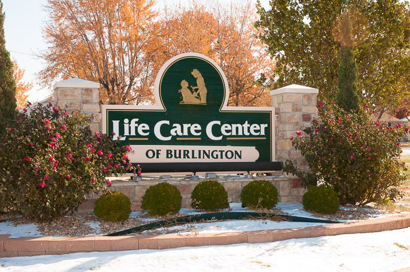 Signage for Life Care Center of Burlington