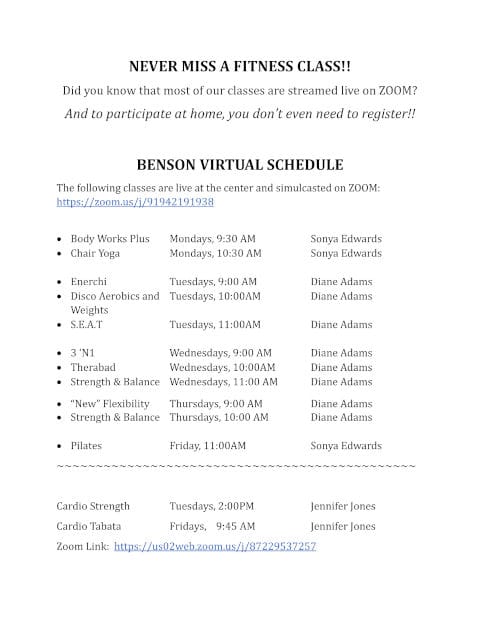 Dorothy C Benson Adult Day Care