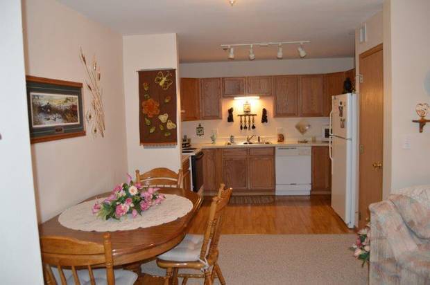 Cozy kitchen space with dining area and decor