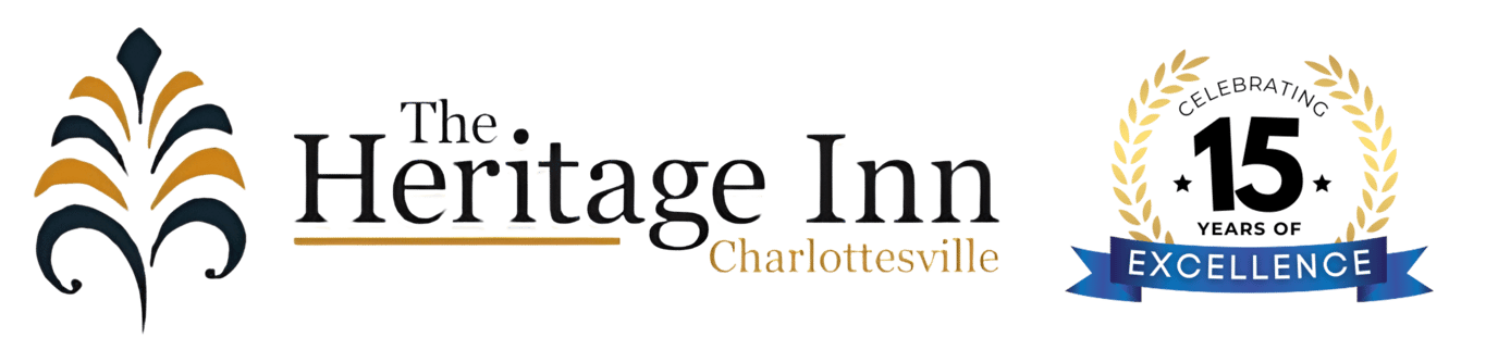 The Heritage Inn logo with decorative elements