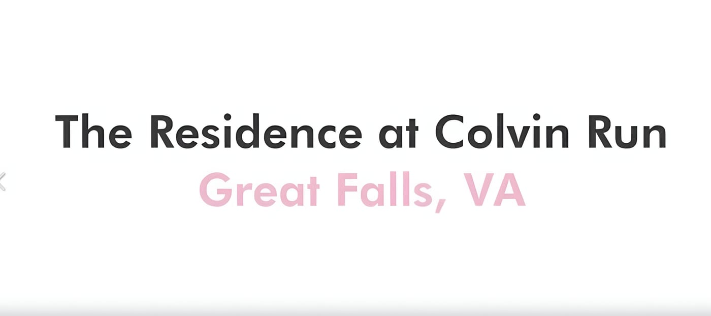 Video tour: The Residence at Colvin Run