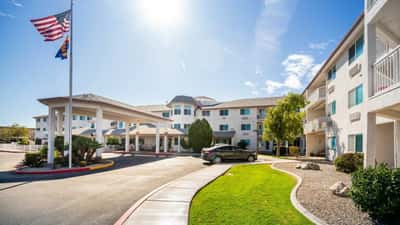 Holiday Desert Rose - Senior Living Facility
