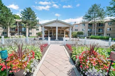 Holiday Winter Village - Senior Living Facility