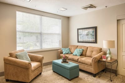 Cozy common area with comfortable seating
