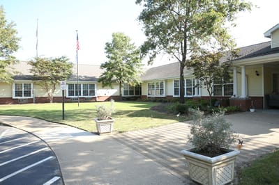 Exterior view of Regency Retirement Village grounds