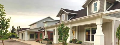 Exterior view of the Petersen Farms Assisted Living facility
