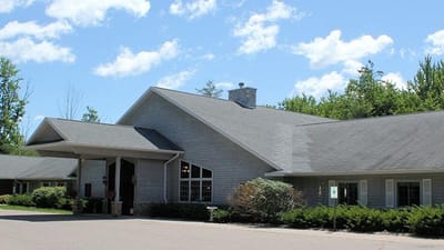 Exterior view of North Crest Assisted Living facility