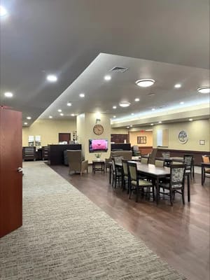 Avita Assisted Living and Memory Care, assisted living in Wichita, KS — Interior view of a senior living common area