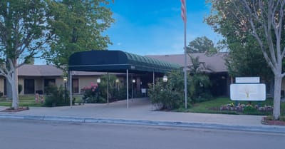 Exterior view of the Oxford Health Group facility entrance